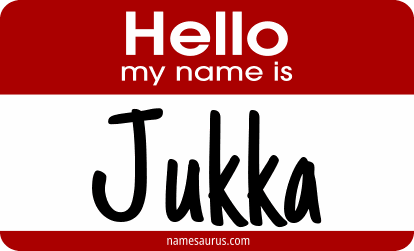 Hello my name is Jukka png download