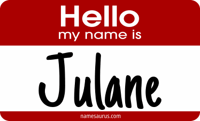 Hello my name is Julane png download