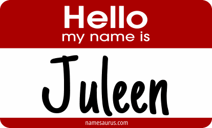 Hello my name is Juleen png download