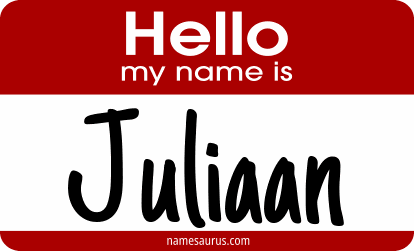 Hello my name is Juliaan png download
