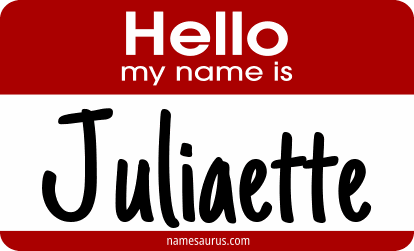 Hello my name is Juliaette png download