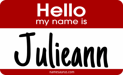 Hello my name is Julieann png download