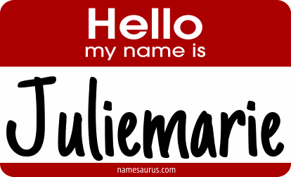 Hello my name is Juliemarie png download