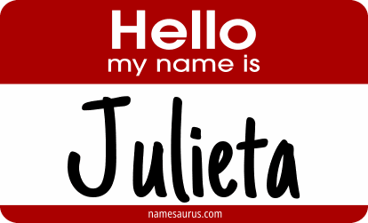 Hello my name is Julieta png download