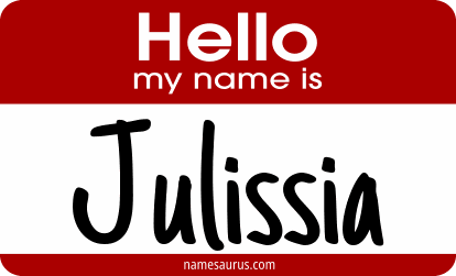 Hello my name is Julissia png download