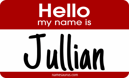Hello my name is Jullian png download