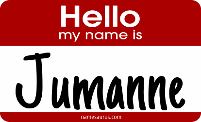 Hello my name is Jumanne png download