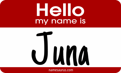 Hello my name is Juna png download