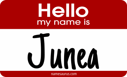 Hello my name is Junea png download