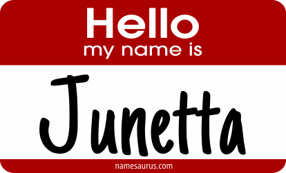 Hello my name is Junetta png download