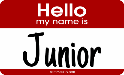 Hello my name is Junior png download