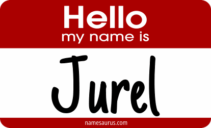 Hello my name is Jurel png download
