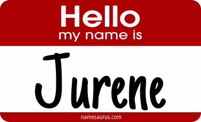 Hello my name is Jurene png download