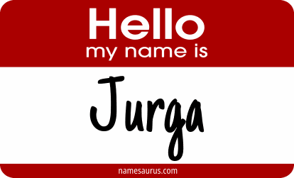 Hello my name is Jurga png download