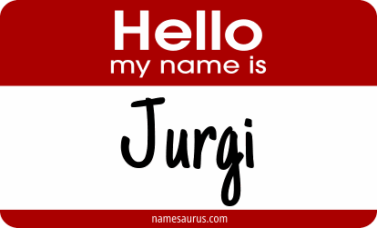 Hello my name is Jurgi png download