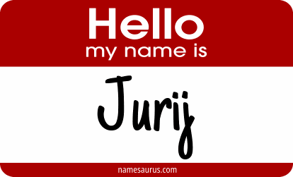 Hello my name is Jurij png download