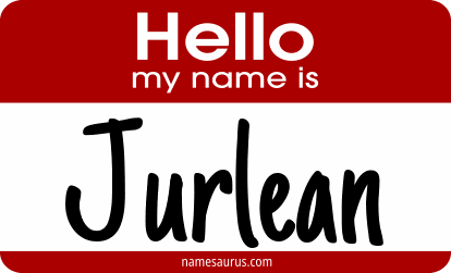 Hello my name is Jurlean png download