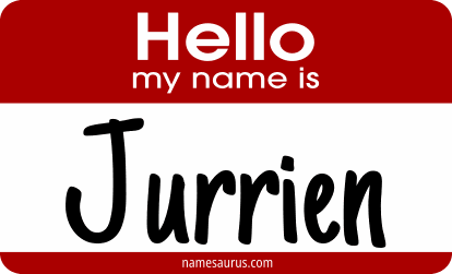 Hello my name is Jurrien png download