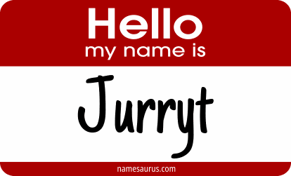 Hello my name is Jurryt png download
