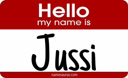 Hello my name is Jussi png download