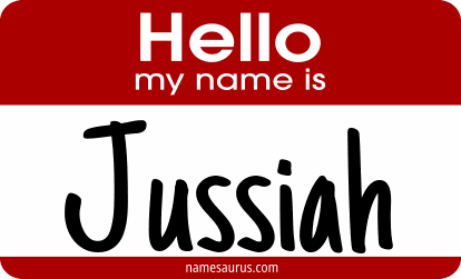 Hello my name is Jussiah png download