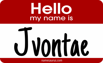 Hello my name is Jvontae png download