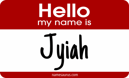 Hello my name is Jyiah png download