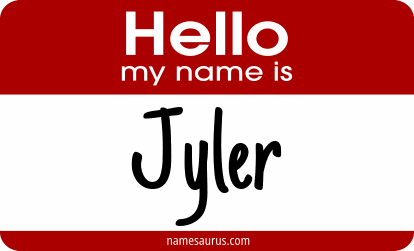 Hello my name is Jyler png download