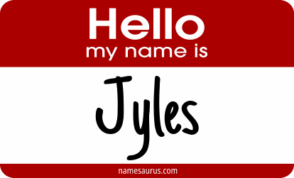 Hello my name is Jyles png download