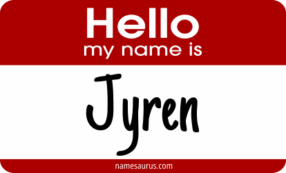 Hello my name is Jyren png download