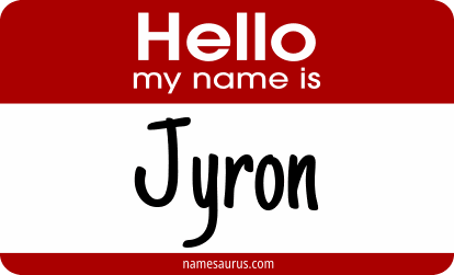 Hello my name is Jyron png download