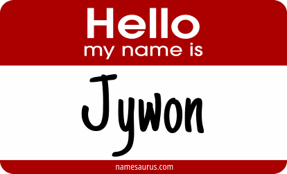 Hello my name is Jywon png download