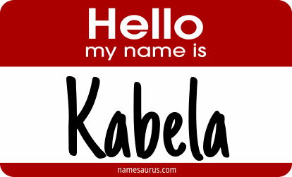 Hello my name is Kabela png download