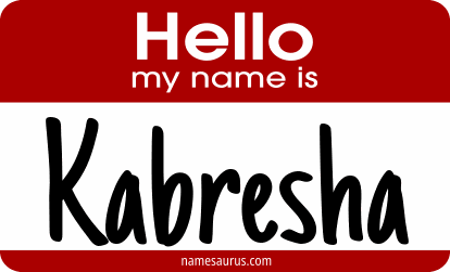 Hello my name is Kabresha png download