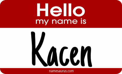 Hello my name is Kacen png download