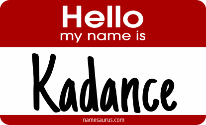 Hello my name is Kadance png download