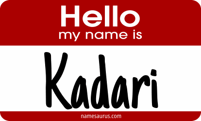 Hello my name is Kadari png download