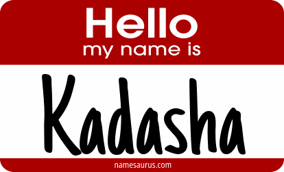 Hello my name is Kadasha png download