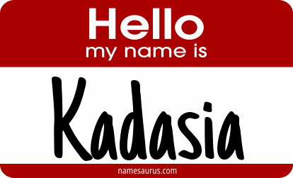 Hello my name is Kadasia png download
