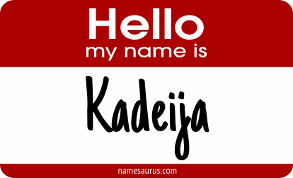 Hello my name is Kadeija png download