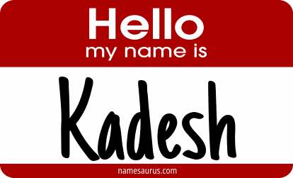 Hello my name is Kadesh png download