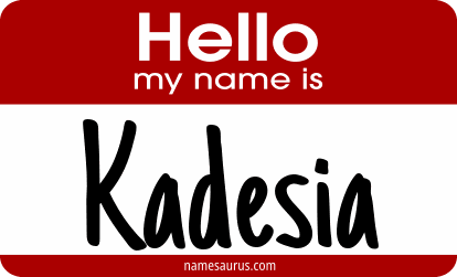 Hello my name is Kadesia png download