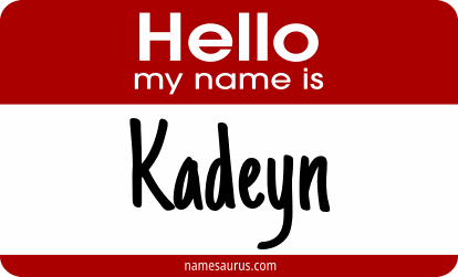 Hello my name is Kadeyn png download