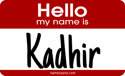Hello my name is Kadhir png download