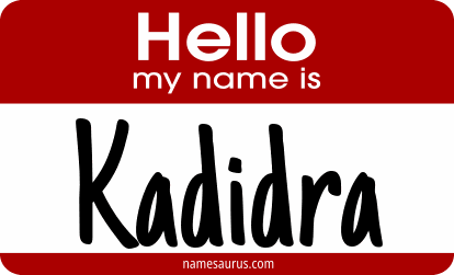 Hello my name is Kadidra png download