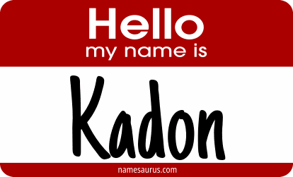 Hello my name is Kadon png download