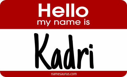 Hello my name is Kadri png download