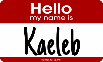 Hello my name is Kaeleb png download