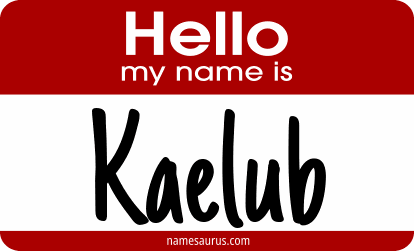 Hello my name is Kaelub png download