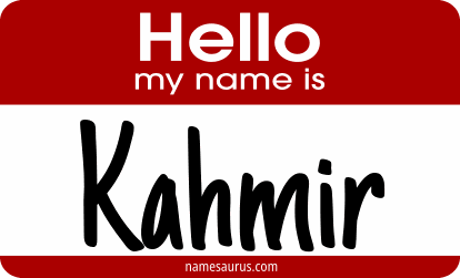 Hello my name is Kahmir png download